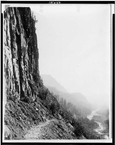 HistoricalFindings fotografija: Glacier staza,Nacionalni Park Mount Ranier,Washington,WA,1909-1932,staza,