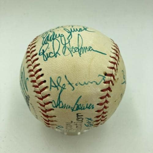 Wade Boggs Pre Rookie 1980 Pawtucket Boston Red Sox Team potpisan bejzbol PSA DNK - AUTOGREMENA BASEBALLS