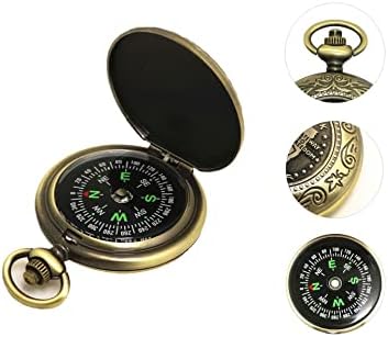WSZTT Vintage Pocket Compass Cink Legura Vintage Style Exquisite Look Sport na otvorenom
