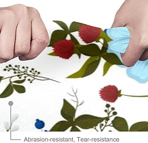 Siebzeh Floral Plant Retro Premium Thick Yoga Mat Eco Friendly Rubber Health & amp; fitnes Non Slip Mat
