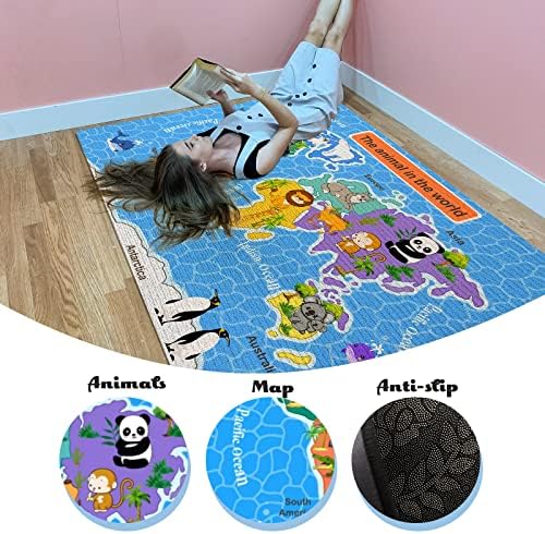 Hopscotch game Rugs dječija igraonica tepisi Meki podni tepih za spavaću sobu Igraonica Neklizajući gumeni
