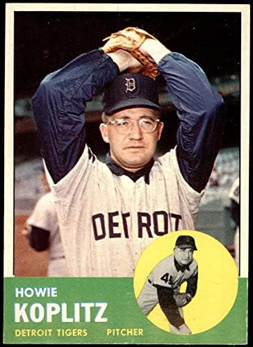 1963 TOPPS 406 Howie Koplitz Detroit Tigers Nm + Tigers