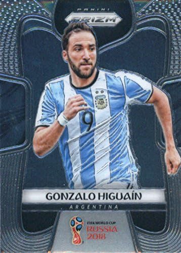 2018 Panini Prizm Svjetski kup 5 Gonzalo Higuain Argentina Soccerna kartica
