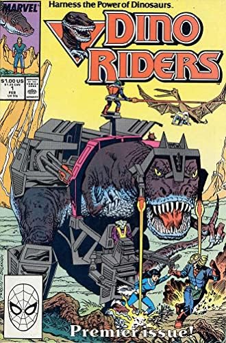 Dino-Riders 1 FN; Marvel comic book / Kelley Jones