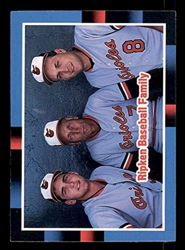 Baseball MLB 1988 Donruss 625 Billy Ripken / Cal Ripken Sr./cal Ripken Jr. Ripken Family NM-MT Orioles