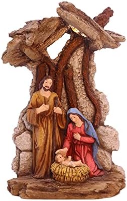 Pifude božićni ukrasi Nativity scena kućna ukras figurine božićne ukrase Sagrada Familia Figurine