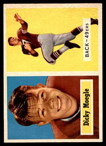 1957.Pod 116 Dick Moegle San Francisco 49ers Ex / MT 49ers Riža