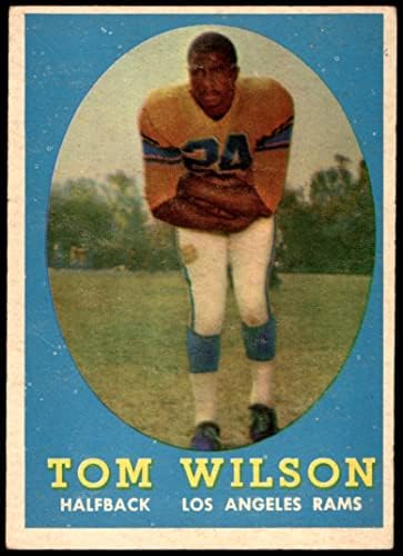 1958. TOPPS 67 Tom Wilson Los Angeles Rams VG / Ex Rams