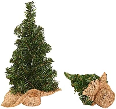 Deflab božićno drvsko mini božićno stablo Božićni tržni centar prozor stoltop Obiteljski odmor ukrasi stranke