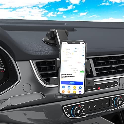 Automobilski bežični punjač Qi Brzi punjenje Auto nosač telefona Univerzalni nosač mobitela Kompatibilan